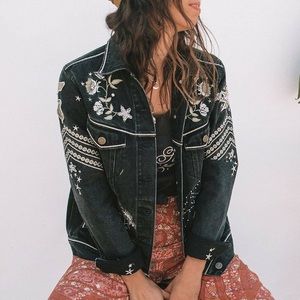 RARE SPELL Celestial Denim Jacket COLLECTIBLE